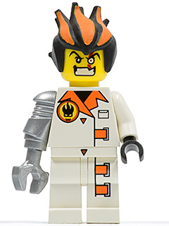 Dr. Inferno (Metallic Silver Claw)