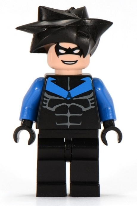 Nightwing - Blue Arms and Chest Symbol