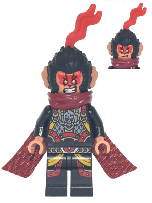 Evil Macaque - Black and Red Armor