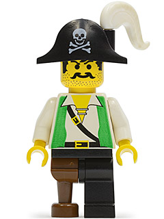 Pirate Green Vest