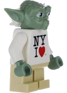 Yoda - NY I Heart Torso, Light Bluish Gray Hair {Toy Fair 2013 Exclusive}
