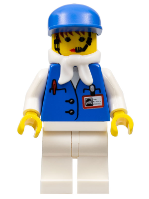 Assistant Female with White Bandana