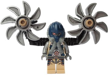 Psyclone with Parachute Backpack and Attachments