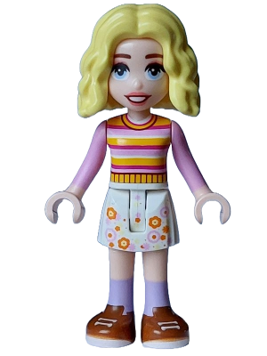 Enid Sinclair - Bright Pink Striped Sweater